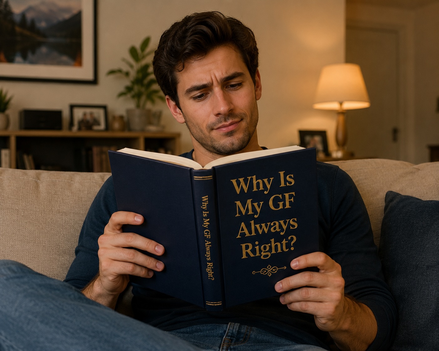 AI book trend example — person holding a funny AI-generated book with ChatGPT GPT Image 2
