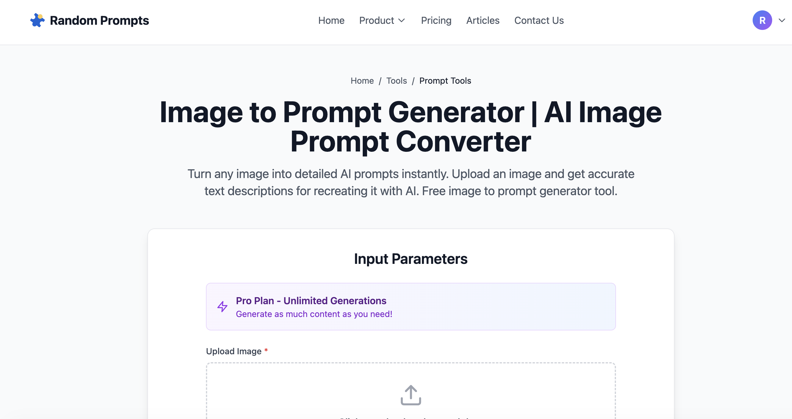 Image to Prompt Generator: Reverse Engineer Any AI Art Style