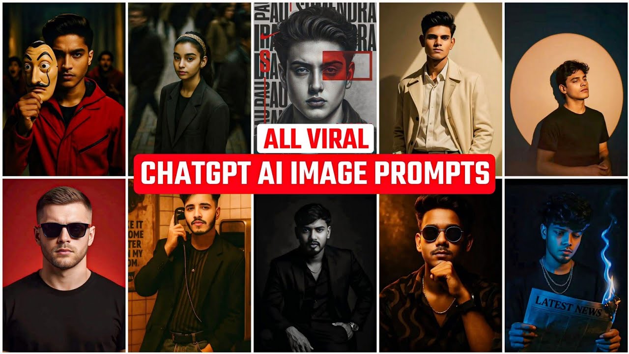Trending ChatGPT Image Prompts: Viral 3D, Caricatures & Memes